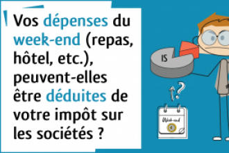 Frais de repas, d’hôtel, etc. déductibles de l'impôt sur les sociétés