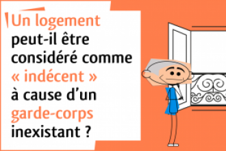 C’est l’histoire d’un locataire qui reproche à son bailleur de louer un logement (in ?)décent…