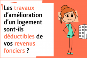 Travaux d’entretien et déduction des revenus fonciers