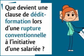 [Droit du travail] - Clause de dédit-formation et rupture conventionnelle