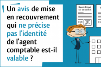 Identification avis de mise en recouvrement