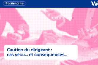 C’est l’histoire d’un gérant qui veut que sa banque tienne compte du passé…