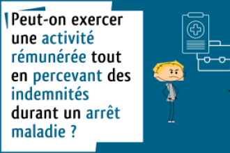C’est l’histoire d’un salarié en arrêt maladie… qui continue de travailler…